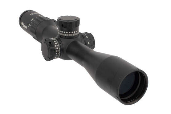 SIG Sauer TANGO4 4-16x44mm with MOA Milling reticle has low dispersion glass for optimal clarity